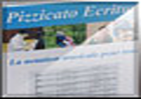 Pizzicato Ecriture Pizzicato Ecriture