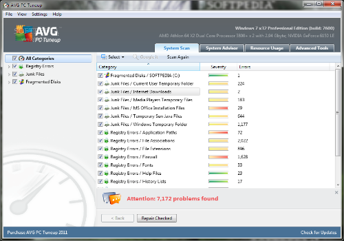 AVG PC TuneUp