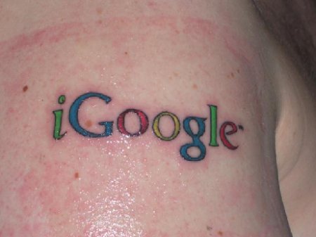 tattoo iGoogle