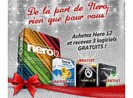 Les offres cadeaux Nero